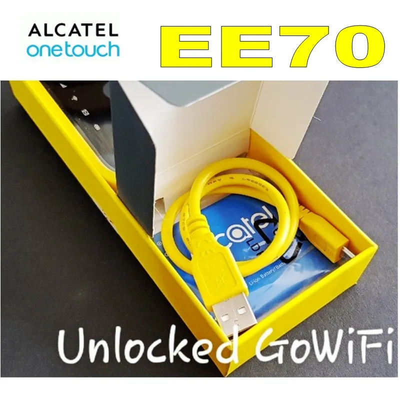 Разблокированный EE Mini 2 4G LTE Alcatel EE70VB мобильный WiFi роутер Точка доступа с слотом для sim-карты