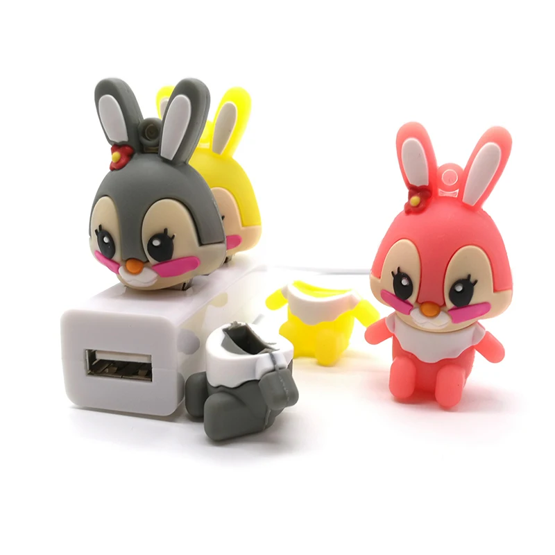USB stick pendrive cartoon rabbit usb flash drive 4GB 8GB 16GB 32GB 64GB cute animals memory stick creative gift pen drive