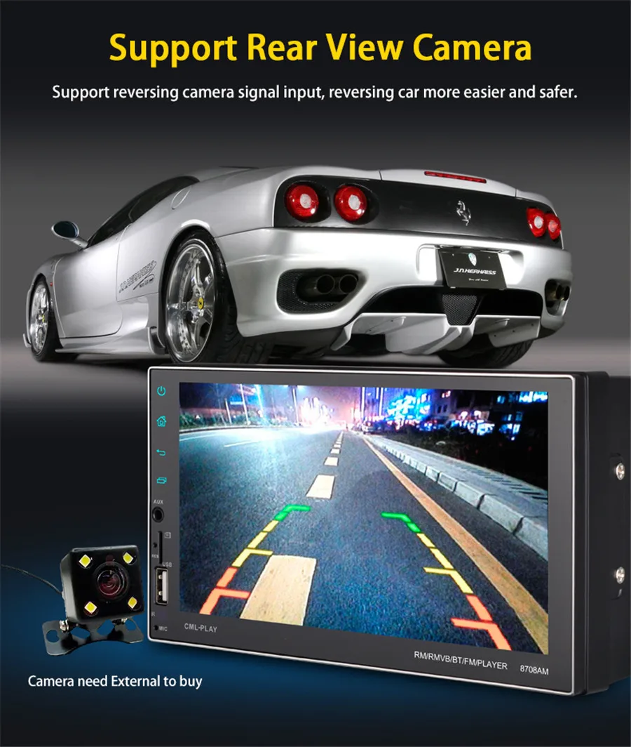 Excellent 2 Din Car Radio GPS Navigation Autoradio Android 7.1 Touch Screen Wifi Car Audio Player Quad Core Car radio USB Bluetooth Player 8 Excellent 2 Din Car Radio GPS Navigation Autoradio Android 7.1 Touch Screen Wifi Car Audio Player Quad Core Car radio USB Bluetooth Player 8