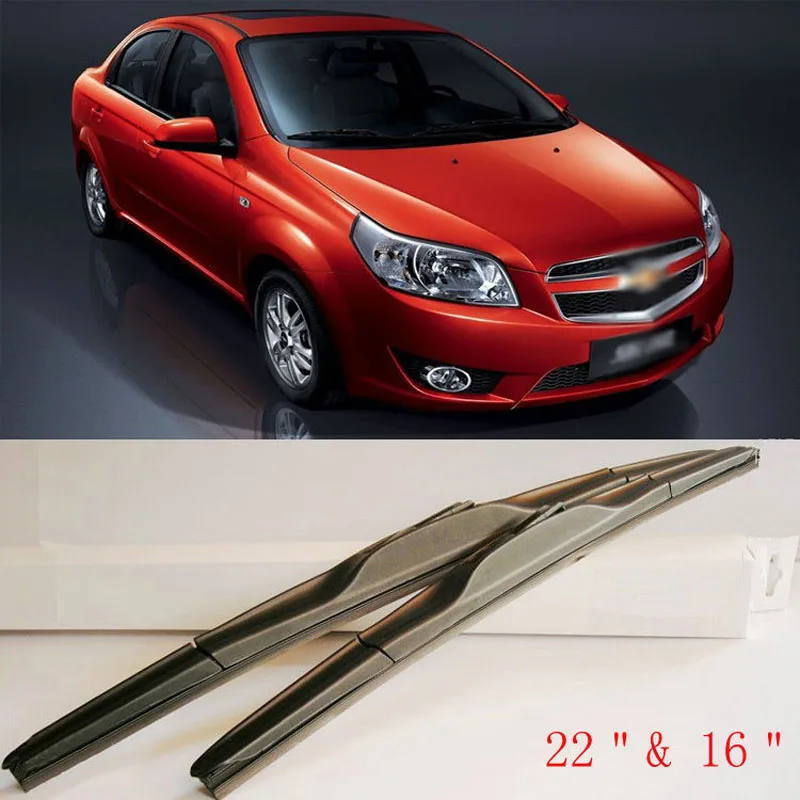Аэродинамический Безрамное Резина Стеклоочистители Лезвия для U Hook Chevrolet Lova