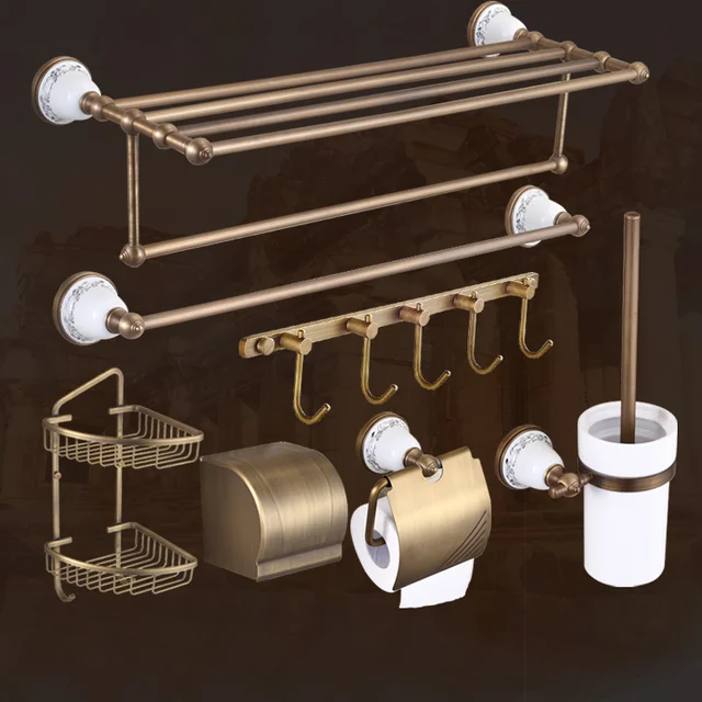 american copper bronze bathroom accessories vintage brushed ceramic bathroom hardware sets wall mount bathroom products w35 - Bathroom Accessories Vintage american copper bronze bathroom accessories vintage brushed ceramic bathroom hardware sets wall mount bathroom products w35 - Bathroom Accessories Vintage