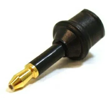 

100pcs/Lot ,TOSLINK SPDIF Round Male to Square Female Connector Adaptor for DVD PS4 PC Laptop etc.,Free shipping