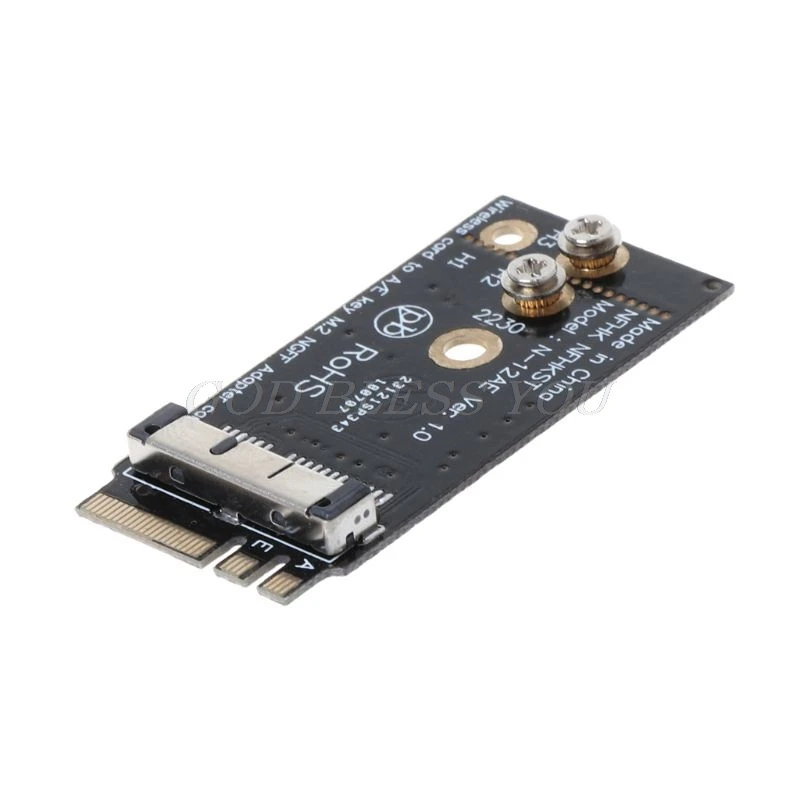 BCM94360CS2 BCM943224PCIEBT2 A/E ключ NGFF M.2 модуль адаптера карты 12 + 6 контактный Беспроводной Wi