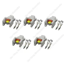 5 комплектов 2 Pin Авто инжектор топлива водонепроницаемый разъем форсунки/масляный распылитель разъем 240PC024S8014 DJ7026-1.5-21 2 P