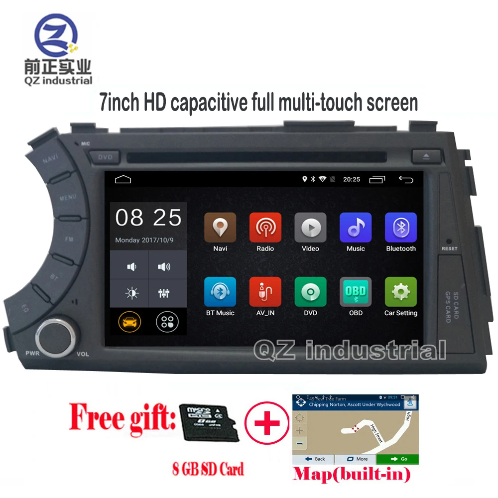 Cheap QZ industrial HD 7inch 4core Android car DVD for Ssangyong Kyron Actyon with GPS 3G WIFI BT Navigation RDS Radio Stereo Map 0 Cheap QZ industrial HD 7inch 4core Android car DVD for Ssangyong Kyron Actyon with GPS 3G WIFI BT Navigation RDS Radio Stereo Map 0