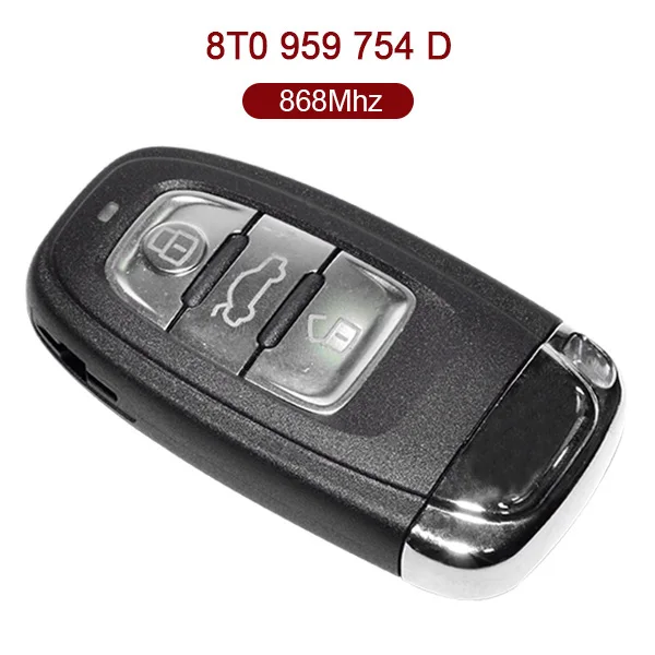 Дистанционный ключ 868 МГц для Audi A4L Q5 8T0 959 754D|Ключ от авто| |