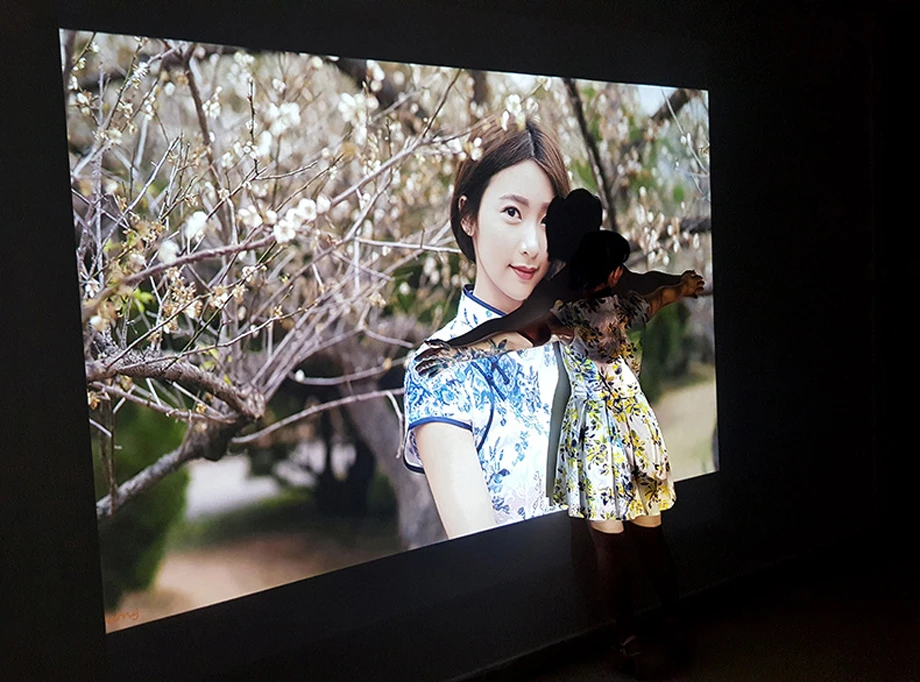 cheap projector WZATCO CTL60 5500Lumens Android 9.0 WIFI full HD Portable TV LED Projector 1080P 4K Video Game LCD Beamer for Home Cinema cheap projector