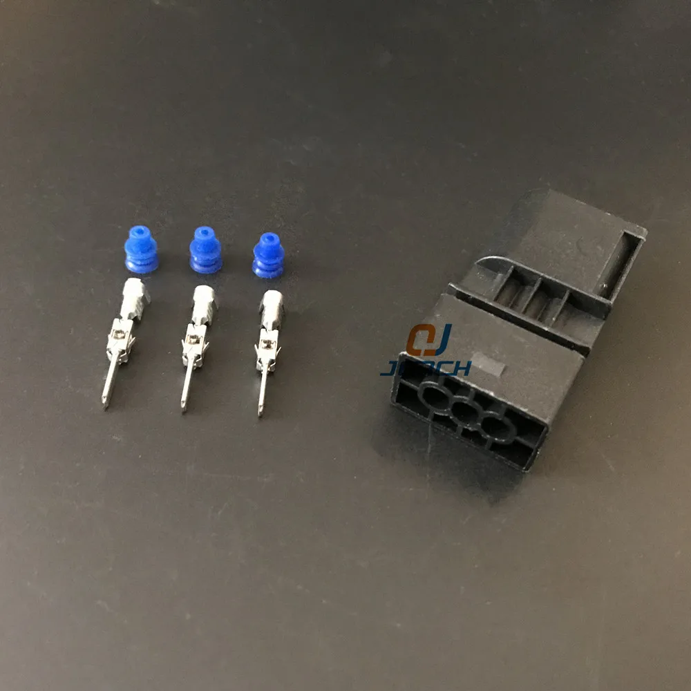 2 sets KOSTAL 3 pin automotive electrical male plug Waterproof Auto