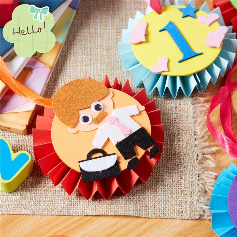 Для детского рукоделия Dad's медаль игрушки ручной работы искусство для сада