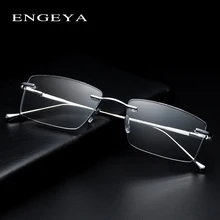 Металлические оптические мужские очки прозрачные квадратные модные брендовые дизайнерские оправы для очков с эластичным шарниром# IP378