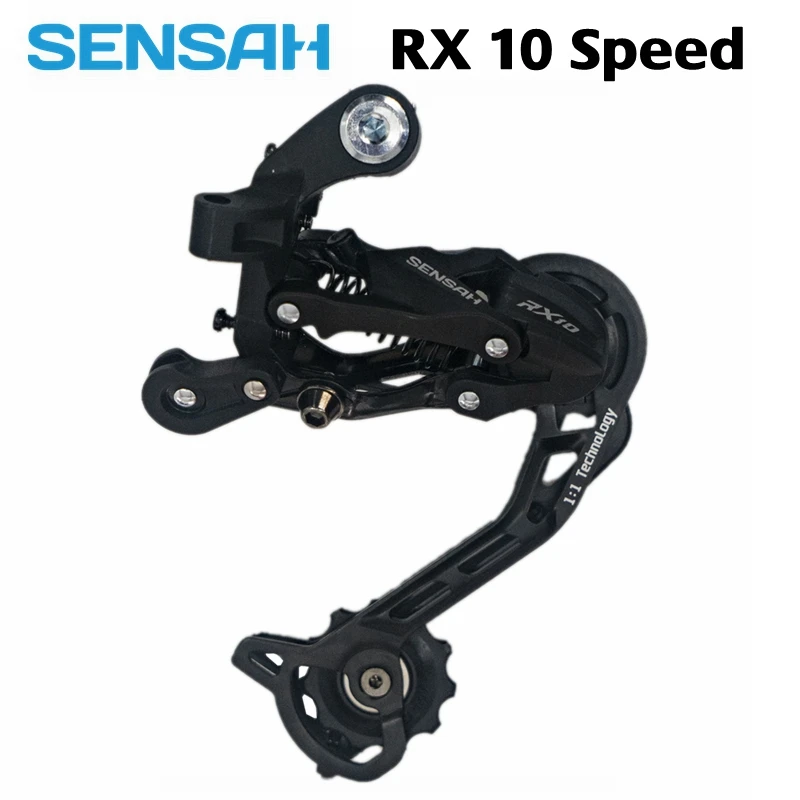 SENSAH MTB велосипедный переключатель Shift Kit RX 10S переключатель+ задний переключатель+ 42 T/46 T кассета+ YBN X10 цепь группа набор, PCR за M6000