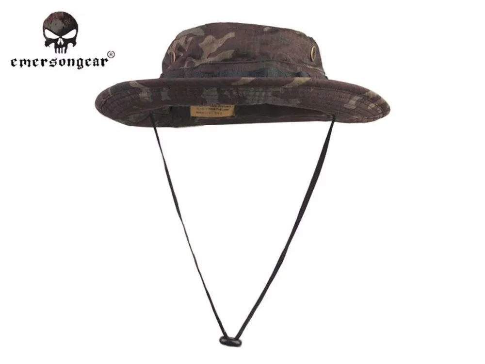 

EmersonGearGEAR Hunting Caps MILITARY Tactical Boonie Hat Multicam Black Bucket Hats EM8729