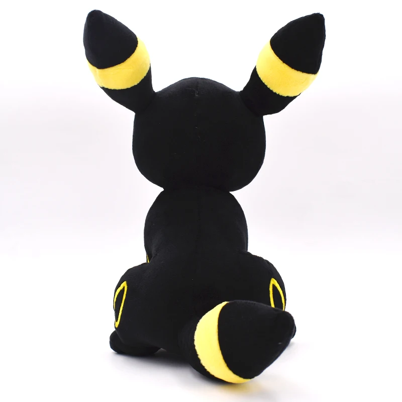 Новые сидящие Плюшевые игрушки Umbreon Eevee, мягкие набивные из аниме, Мультяшные куклы, детский подарок, большой размер 30 см