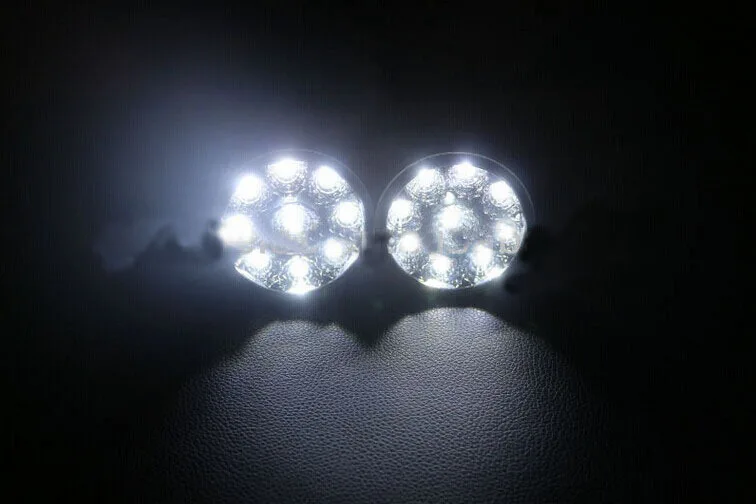 

New Arrive Car Styling Two Chip LED WaterProof 12V 9W DRL LED Daytime Running Light 8pcs 0.5W LED COB LED Auto Lamp for All Cars