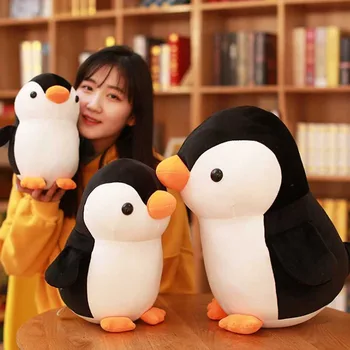 

25/35/45cm Cute Penguin Plush Toy Stuffed Soft Animal Cartoon Pillow Lovely Christmas Gift for Kids Kawaii Valentine Present