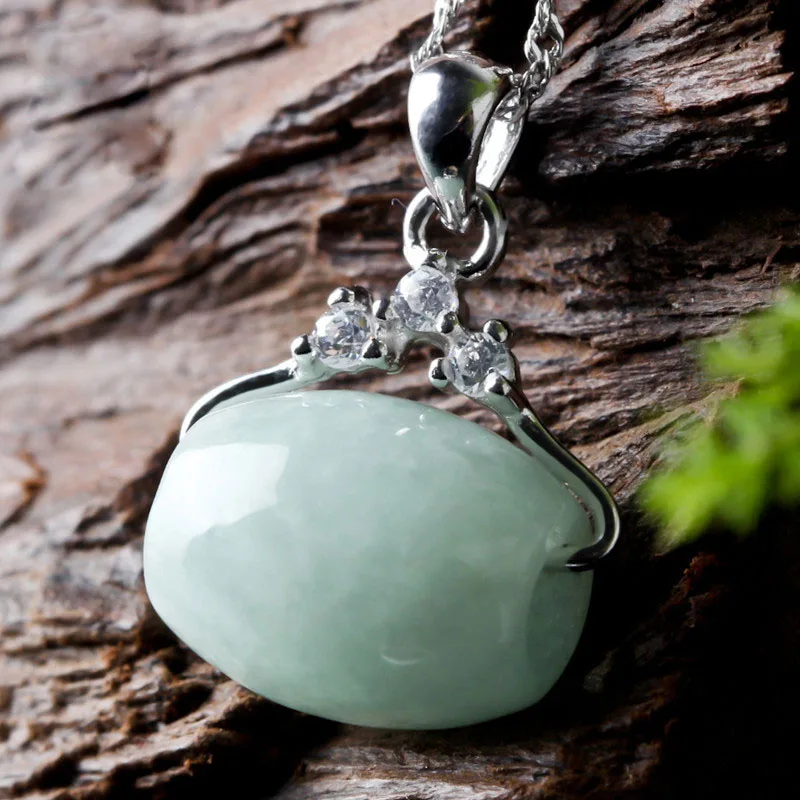 Китайский стиль ручной работы LuLuTong Lucky Amulet ювелирное изделие S925 серебро изумруд
