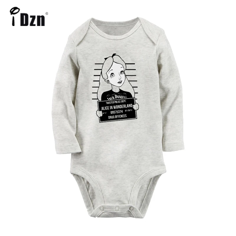 

Punk Alice In Wonderland Alice-gentlewoman Deluxe Design Newborn Baby Bodysuit Toddler Long Sleeves Onsies Jumpsuit Clothes