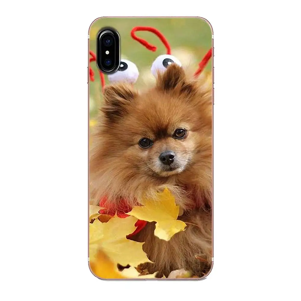 Чехол для телефона с рисунком милых померанских собак Galaxy J1 J2 J3 J330 J4 J5 J6 J7 J730 J8 2015