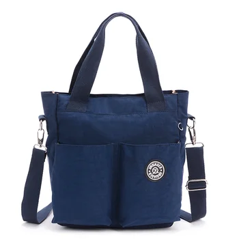 

New arrive fashion casual waterproof nylon shoulder messenger bag(deep blue)