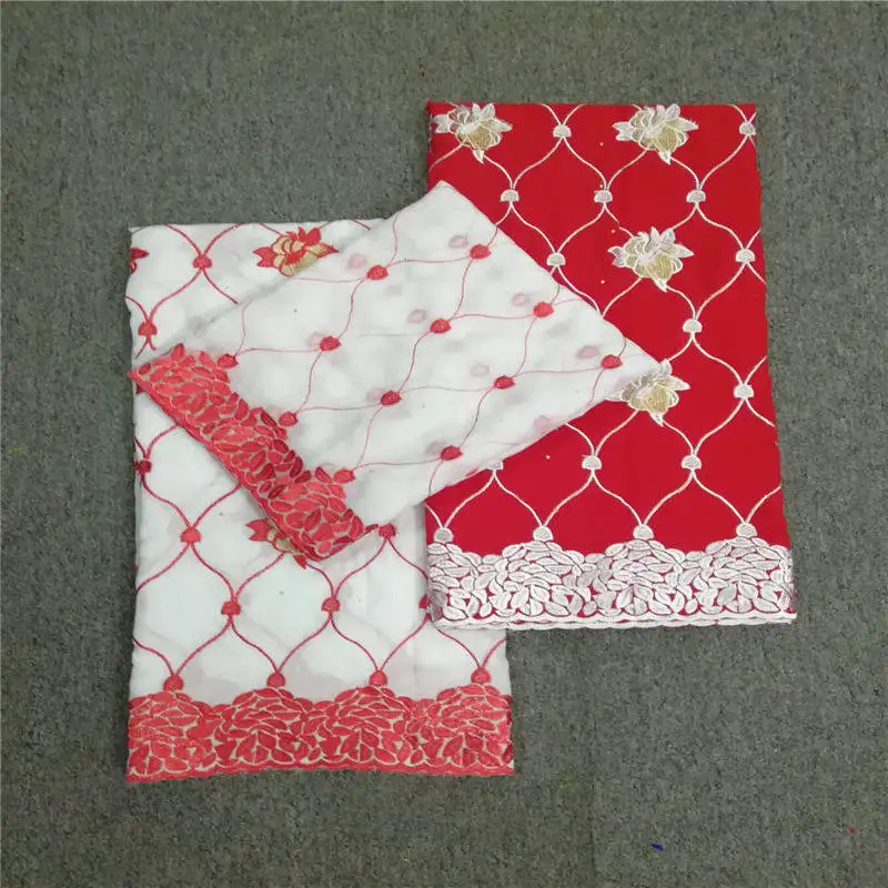 

YL!Hot Sale African Swiss Voile Lace In Switzerland 3+2+2 yards Nigerian Lace Fabrics Latest African Laces 2019 Cotton ! L53162