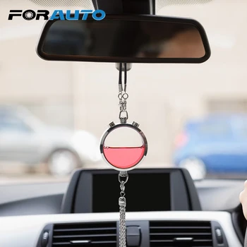 

Car Air Perfume Rear View Hanging Pendant Auto Rearview Mirror Air Cleaner Air Freshener Car Ornament Essential Oil Diffuser