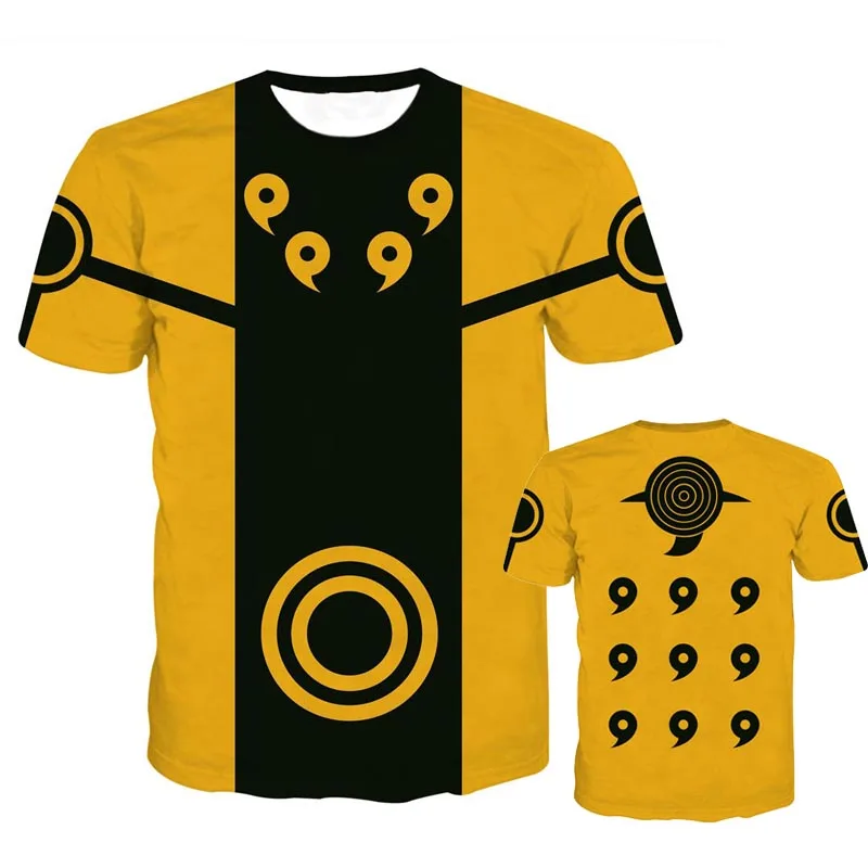 Cosroad Naruto Boruto T Shirt Uchiha Itachi Sasuke Madara Kakashi Men Women T-shirt Summer Tees Top Tshirt1 (2)