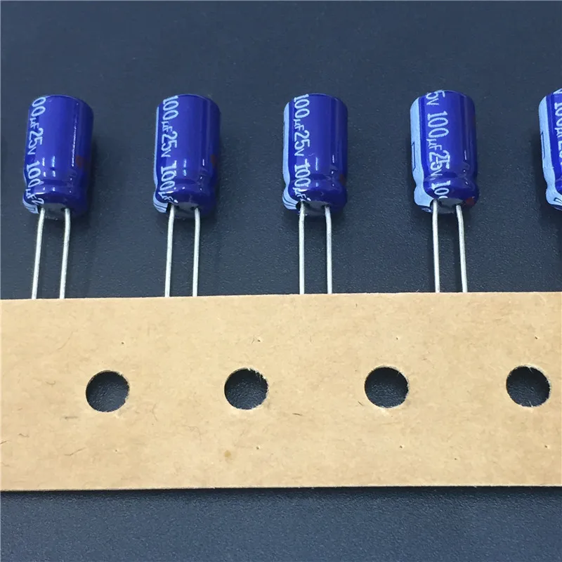 10pcs 100uF 25V M Series 6.3x11mm High Quality 25V100uF Audio grade