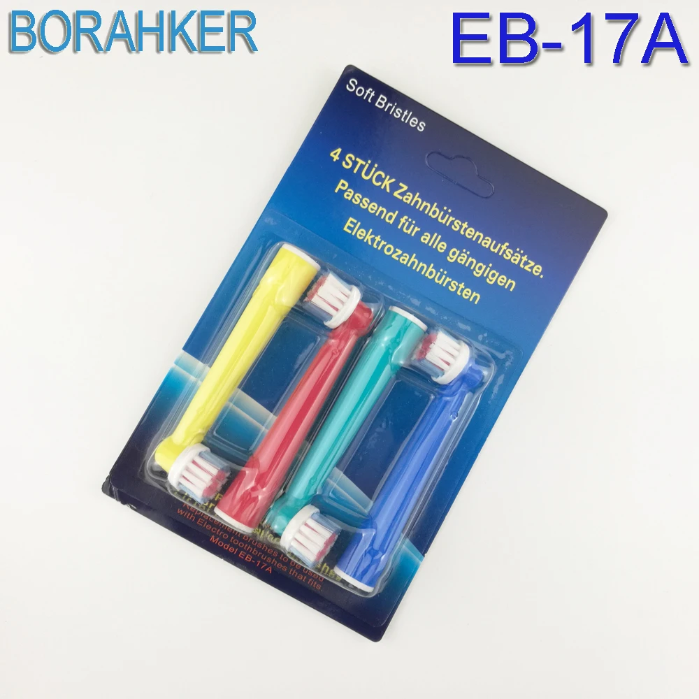 

Replacement Toothbrush Heads SB-17A EB-17A Oral Hegiene Care 4pcs(1pack) Free Shipping
