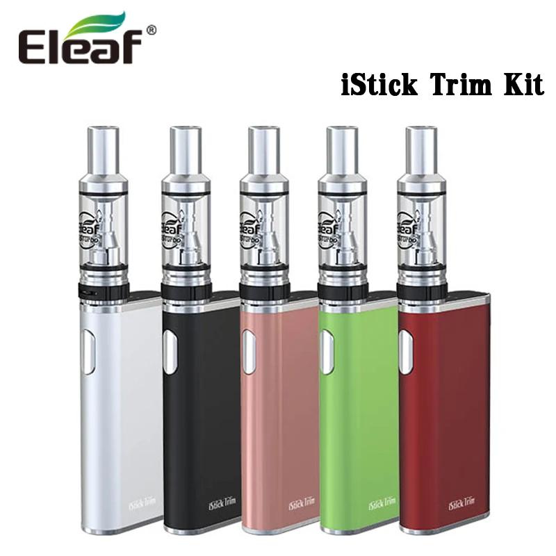 

Original Eleaf iStick Trim with GSTurbo Tank Kit 1.8ML Atomizer 1800mAh Battery iStick Trim Box MOD Electronic Cigarette Vape