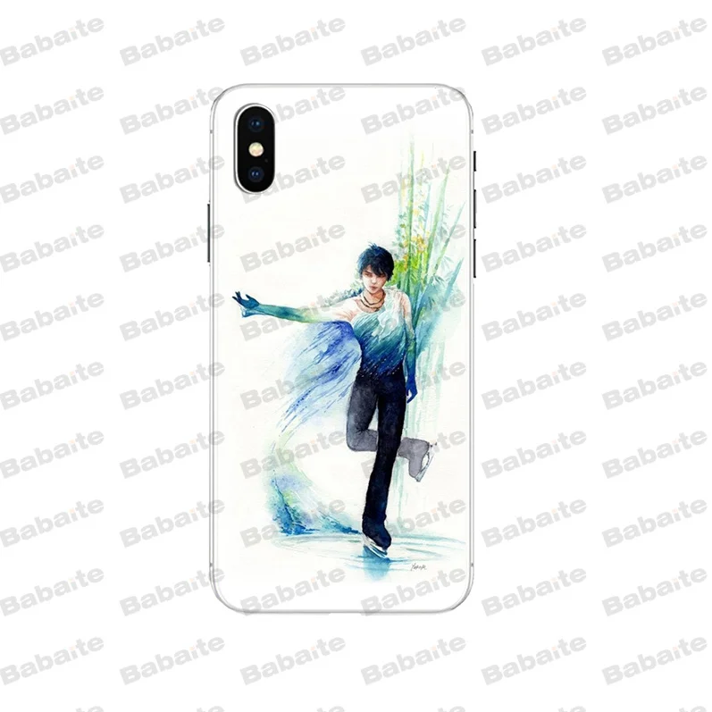 Babaite фигурное катание и на коньках TPU прозрачный чехол для телефона оболочка Apple