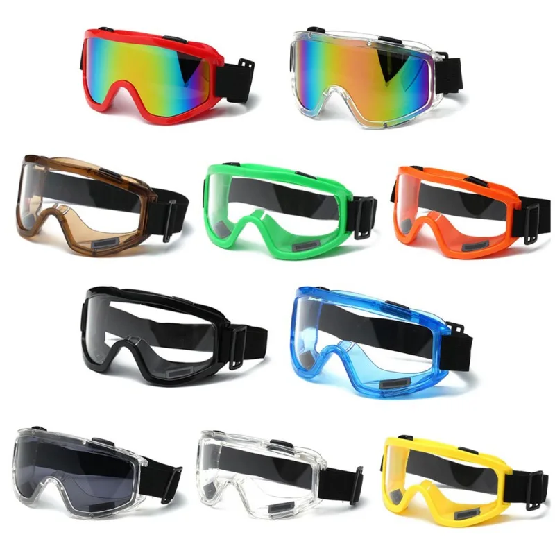 Ветрозащитная Лыжный Спорт очки UV400 пыле снег может встроенный миопическая линза Spone Лыжный Спорт очки 10 Цвета