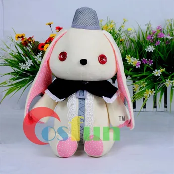 

BEST Gift~ Vocaloid 3 mayu Rabbit Microphone Cosplay Plush Doll mp000937