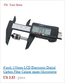 Циферблат 0-150 мм ручной штангенциркуль Ударопрочный пластиковый метрический штангенциркуль микрометр измерительный инструмент