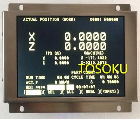 MDT947B-2B A61L-0001-0093 " заменитель do painel do монитор lcd заменитель FANUC CNC sistema de CRT, em estoque