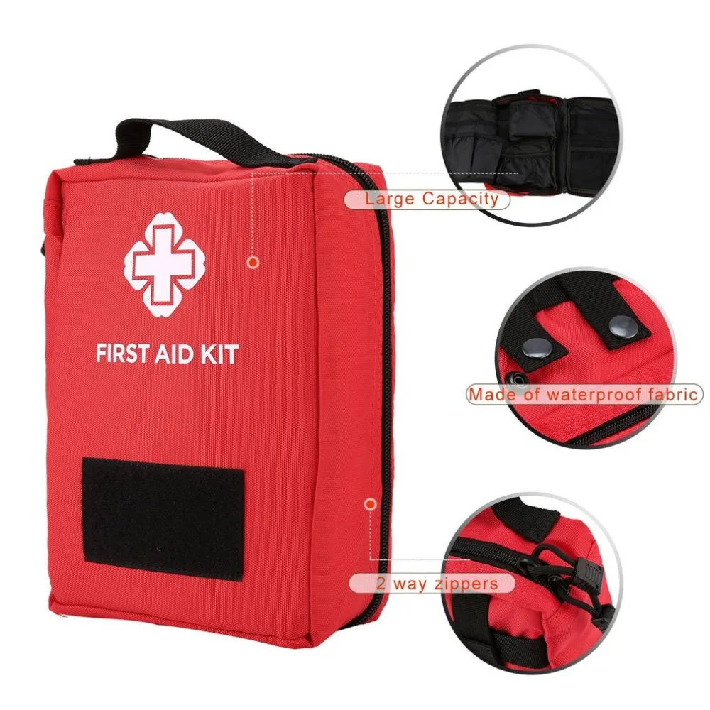 

Portable Mini Outdoor Travel Car First Aid kit Home Small Medical Box Emergency Survival Kit Household