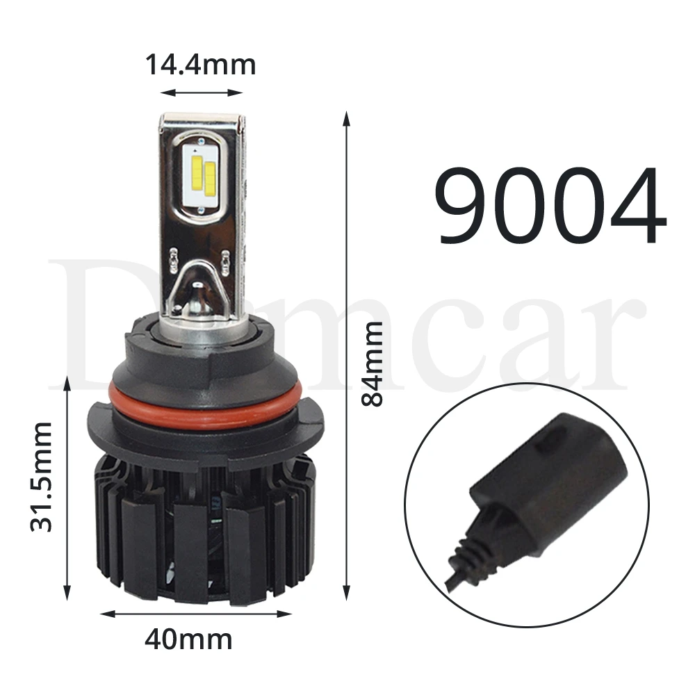 2X P9 H4 H7 9012 H16 H8 100W 13600Lm авто светодиодные передние Светодиодная лампа дальнего света автомобильных противотуманных фар с возможностью креативного светильник 6000 К автомобильный светильник ing скрытый светильник лампочки