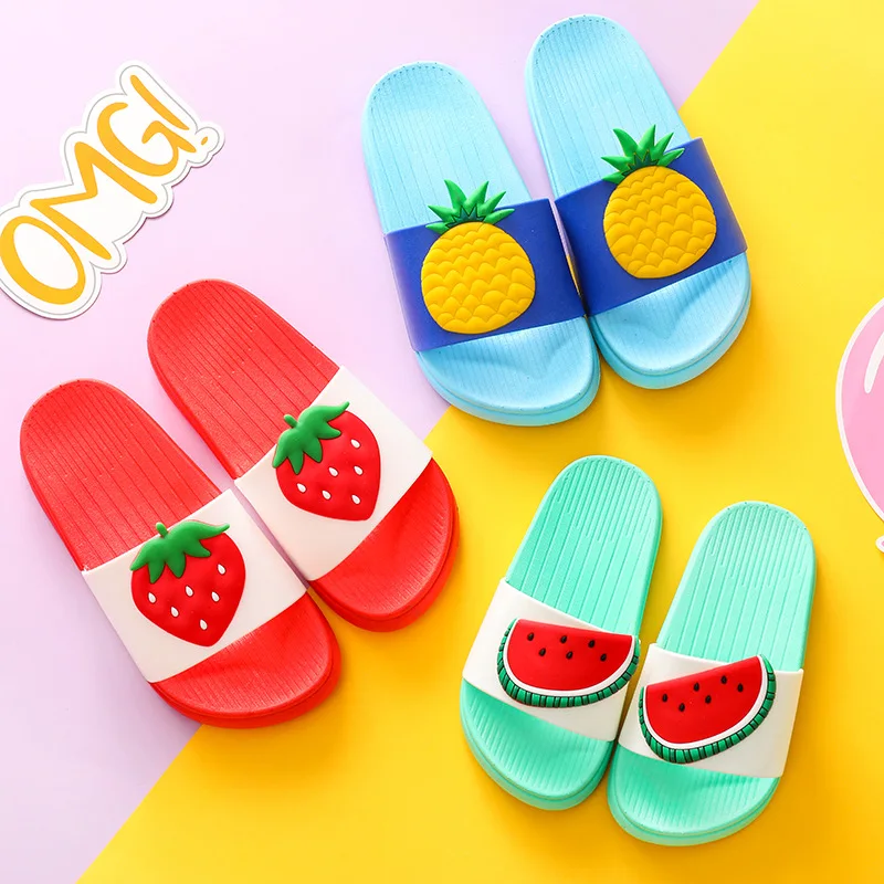 Children's Slippers Summer Cartoon Lovely Little Girl Princess Beach