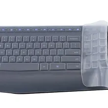 Прозрачный силиконовый Клавиатура кожных покровов гвардии для Logitech mk345 k345