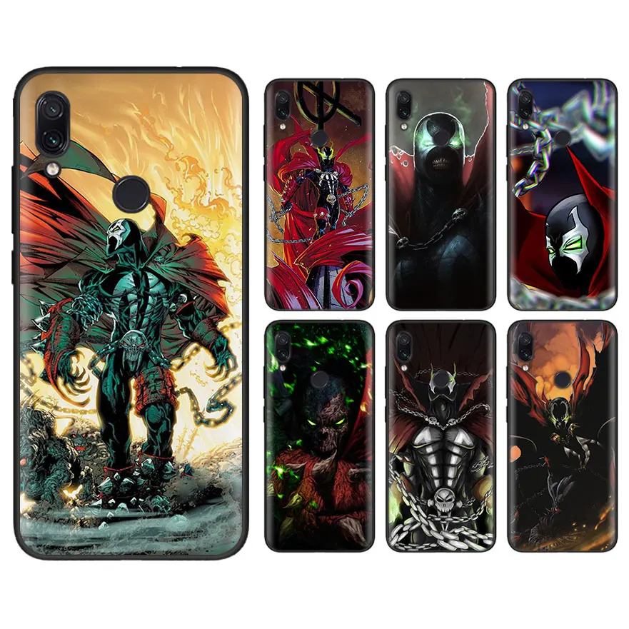 

Black Soft Case for Xiaomi Redmi Note 5 Pro 6 7 Pro 5 6 6A Spawn Case for Mi 9 8Lite Mix 3 Play A2 Lite