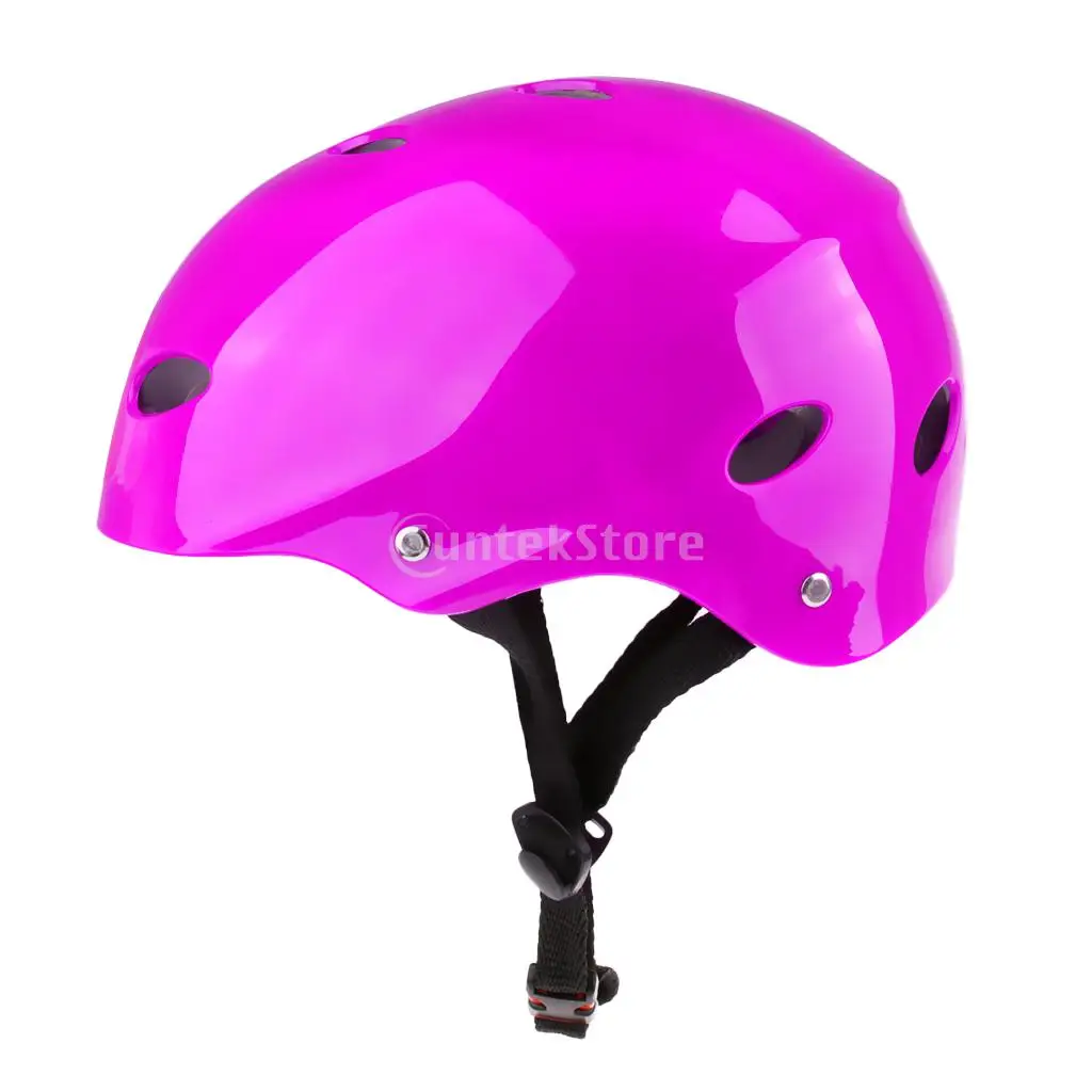 Lightweight Adjustable Water Sports Safety Helmet Hard Protection Hat for Wakeboard Kayak Canoe Surf Skate - All Sizes & Colors
