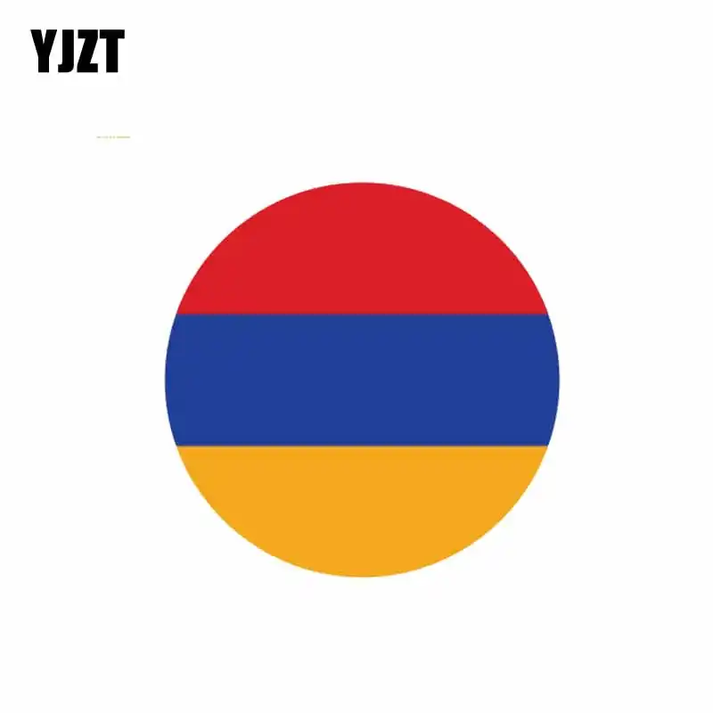 Yjzt 10 1cm 10 1cm Komik Yuvarlak Ermenistan Bayragi Araba Sticker Bisiklet Yansitici Cikartma 6 1083 Araba Cikartmalari Aliexpress