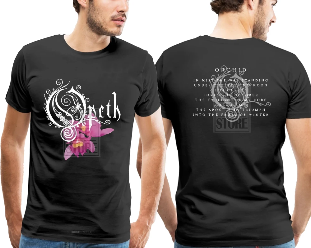 Opeth футболка Орхидея S M L Xl 2Xl брендовая новая официальная футболка|brand t shirt|t shirtt shirt