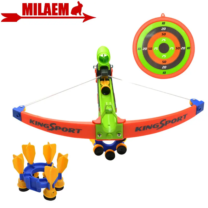 

1Set Archery Bow Crossbow Toy Set Children Gift ABS Safe Outdoor Sport Practicing Shooting Accessories