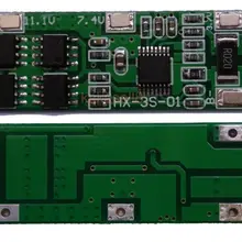 2 шт. 3 S 6a литий-ионный Батарея 18650 Зарядное устройство защиты и управления 10.8 В 11.1 В 12.6 В