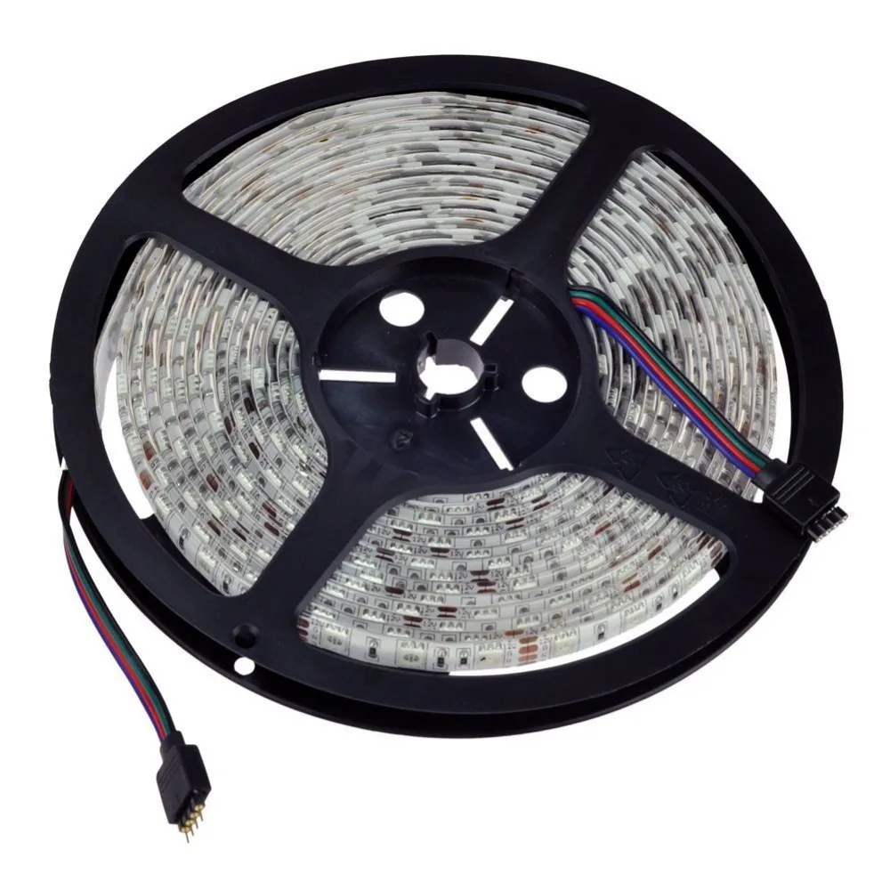 5 м SMD 5050 RGB Светодиодная лента водонепроницаемая лошадь гонка чеканка Мечта Цвет