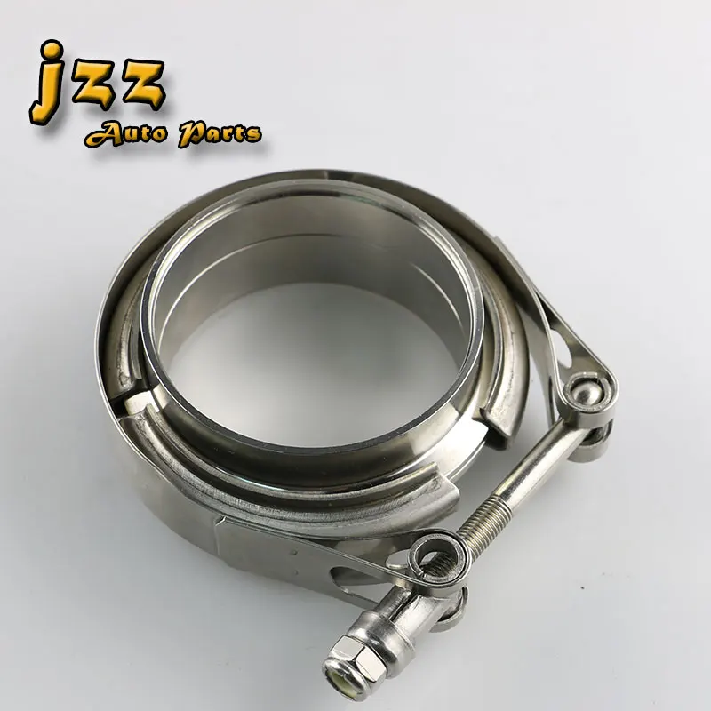 JZZ нержавеющая сталь 201 V Band комплект фланцевых зажимов штекер/гнездо для Turbo