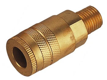 

50pcs 1/4" Npt male thread USA New milton type brass female quick coupler