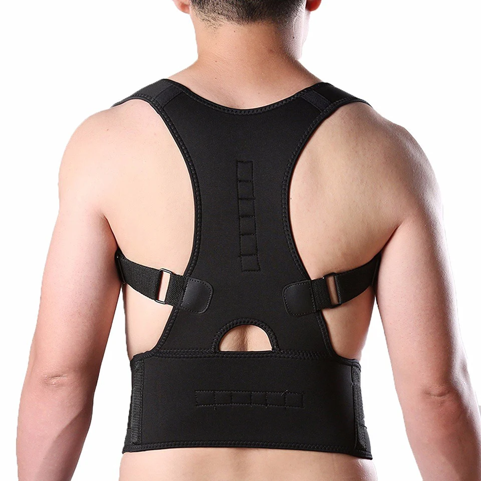Posture support corrector women back belt band protector