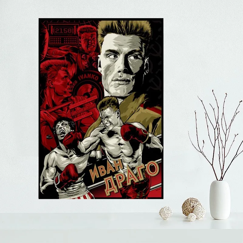 Rocky Canvas Poster Custom Canvas Painting Poster print cloth fabric