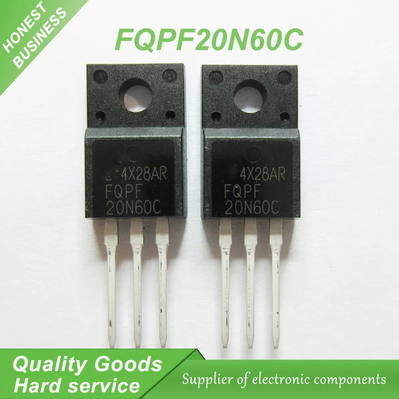 10PCS 20N60 FQPF20N60C FQPF20N60 600V 20A TO 220F LCD FET new original ...